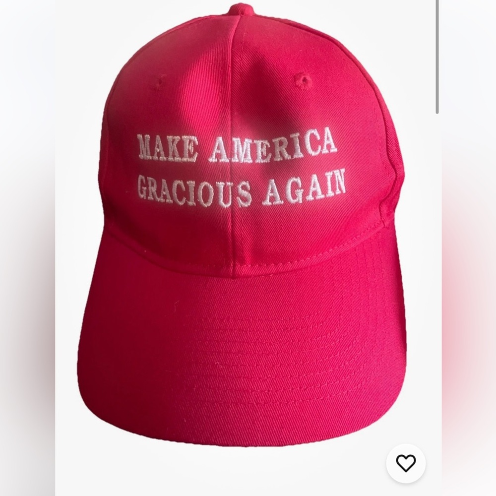 Make America Gracious Again Red Hat MAGA Adjustable